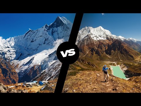 Which Trail to Trek in Nepal: Manaslu Circuit vs Annapurna Base Camp