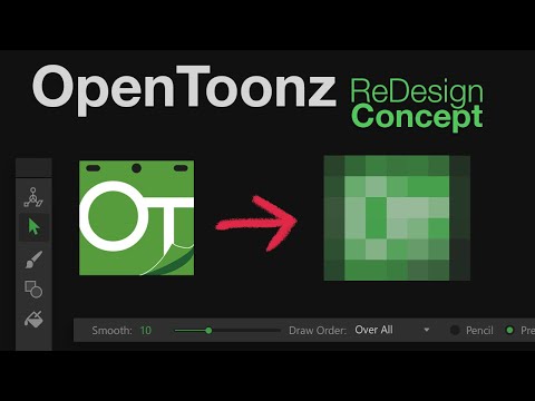 OpenToonz re design [ concept ]