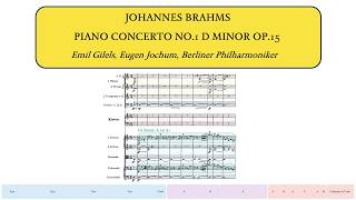 Download lagu Brahms, Piano Concerto No.1, Op.15 (Emil Gilels, Eugen Jochum, Berliner Philharmoniker) mp3