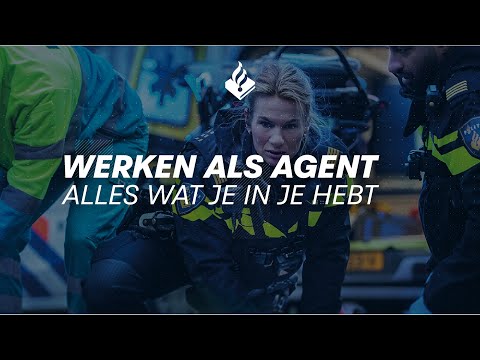 Werken als agent - kom bij de politie