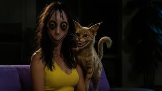 Momo The Cat - Can You Survive Its Deadly Gaze? | Scary Horror short film 4k