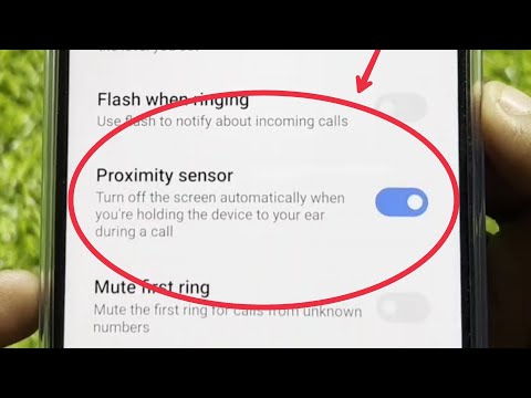 Proximity sensor in Poco Mobile