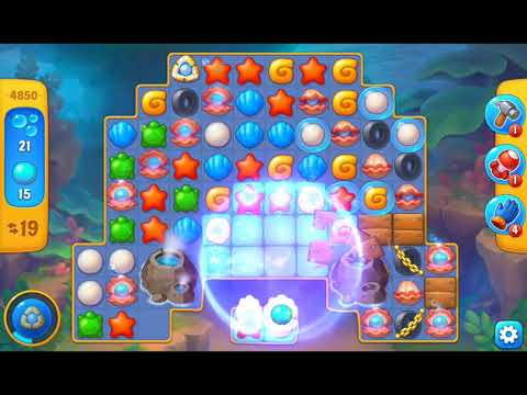 Fishdom 2021 - Level 4850   #Playrix #Fishdom #gaming