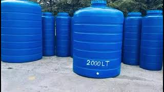 2000 LT Dikey Su Deposu Fiyatları ve Ölçüleri | Polietilen Su Deposu, Su Deposu 