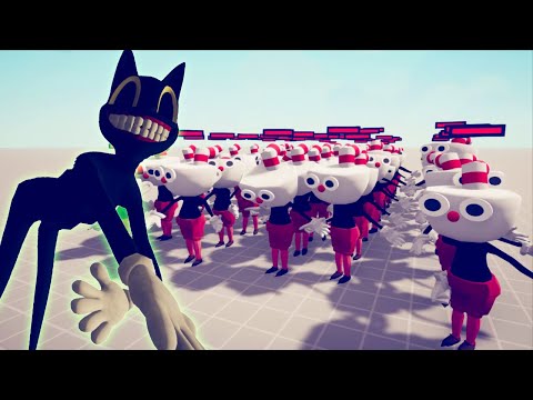 CARTOON CAT vs 50x UNITS - Totally Accurate Battle Simulator TABS