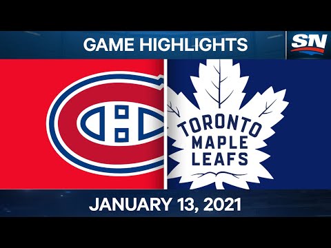 NHL Game Highlights | Canadiens vs. Maple Leafs – Jan. 13, 2020
