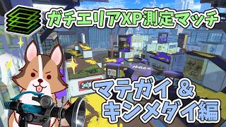 ガチエリアXP測定しながら遊んでいくかぁ🐶🌟負け犬系Vtuber配信【スプラトゥーン3】【Xマッチ】