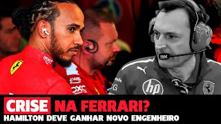 CRISE NA FERRARI? ENGENHEIRO DE HAMILTON PODE SER TROCADO PARA 2026 | FÓRMULA 1 | GP EM CASA+