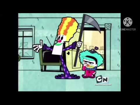The Grim Adventures of Billy and Mandy- Billy’s fear of clowns