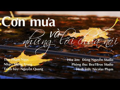 Cơn mưa và những lời chưa nói - Nguyễn Quang