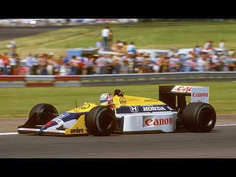 Thumbnail for F1 1987 Nigel Mansell Williams Honda FW11B Drift Scene by Williams FW11