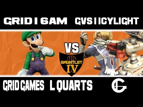 GRID | 6AM (Luigi) vs GVS | Icylight (ROB/Sheik) - Gauntlet 4 : PM Singles Losers Quarters