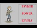 Psyker Power Levels (Warhammer 40k Lore)