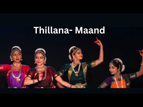 Thillana- Maand||Sri Rama Nataka Niketan|| Bharatanatyam Dance