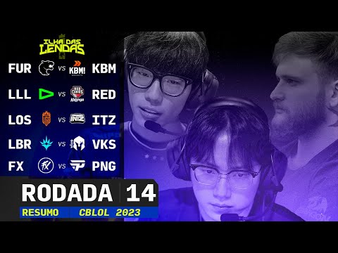 Resumo CBLOL 14ª Rodada - Lideres foram DERROTADOS hoje! | Ilha das Lendas