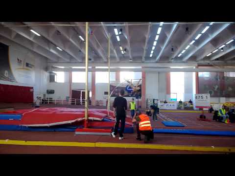 Alexandru Floria 4 75m - Romanian National Championships Senior Indoor - Polevault - 16.02.2014