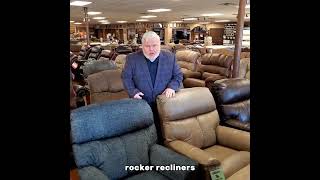Looking for a new recliner? Come in and shop or in-stock selection of La-Z-Boy rocker recliners.