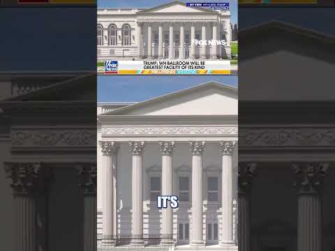 WATCH: Trump shows off White House ballroom site #foxnews #news #us #fox