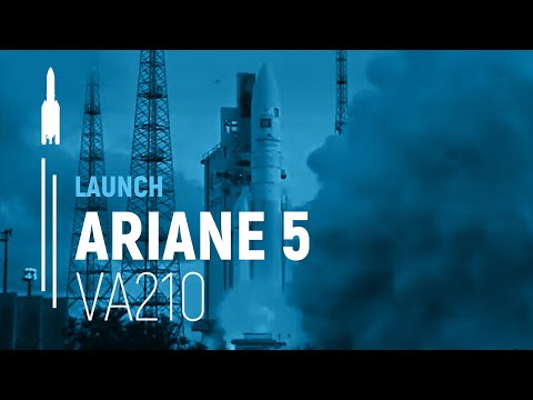 Flight VA210 – EUTELSAT 21B / Star One C3 | Ariane 5 Launch | Arianespace