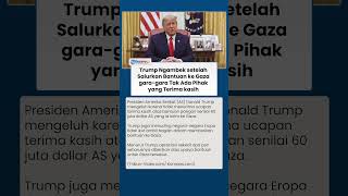 Trump Ngambek Tak Ada yang Terima Kasih soal Bantuan Makanan AS ke Gaza Senilai Rp 985 Miliar