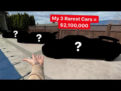 FULL TOUR OF MY SUPERCAR GARAGE! *TOP 3 RAREST IN COLLECTION*