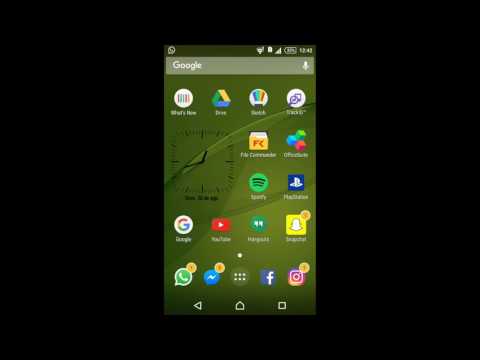 Sony Xperia M4 Aqua Desarrollador