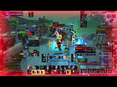 Necrotic Wake Mythic +18, Restoration Shaman (Tyrannical, Bursting, Volcanic)