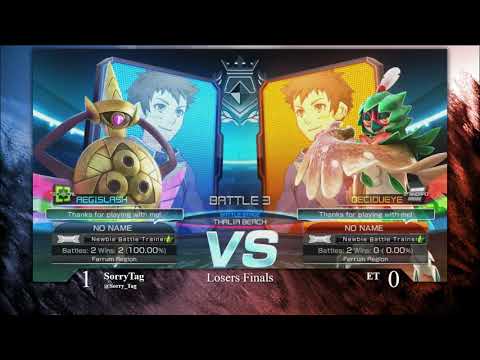 SorryTag (Aegislash) vs ET (Decidueye) - LFs - Pokken at Alpha 6/4/19