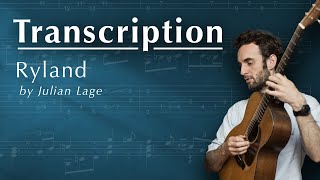 Ryland by Julian Lage (TAB + SHEET MUSIC)
