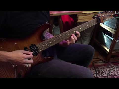 A Minor Prog Fusion Chromatic Blues Rock Lick Guitar Lesson