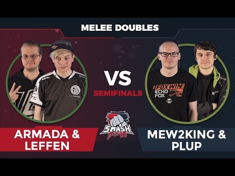 Armada/Leffen vs Mew2King/Plup - Melee Doubles: Semifinals - Smash Summit 5