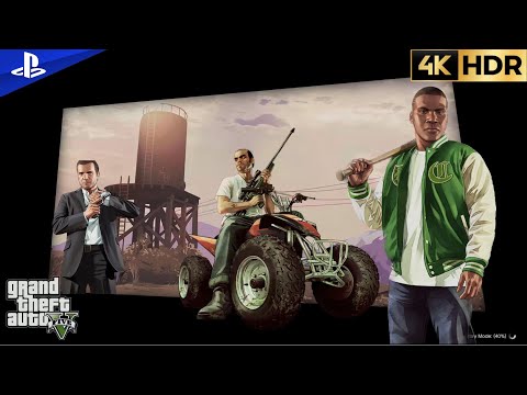 GTA 5 Gameplay on PS5 #1 | Ultra Realistic 4K HDR Graphics | #gta5 #ps5  #gaming