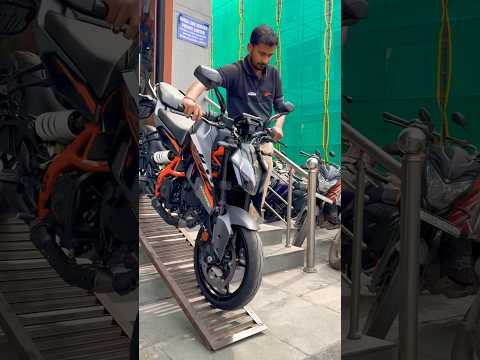 1st delivery New KTM DUKE 390 Black Color With Cruise Control #ktm #ktmduke #duke390