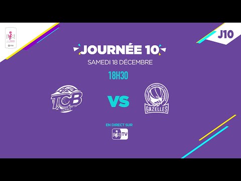 LFB 2021-2022 J10 | Tarbes - Lattes Montpellier | Match complet