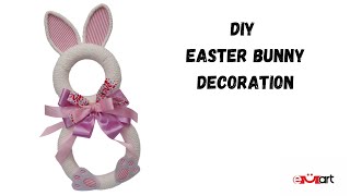 DIY Easter Bunny Decoration Tutorial 