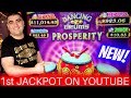 NEWEST Slot Machine 1st HANDPAY JACKPOT On YouTube