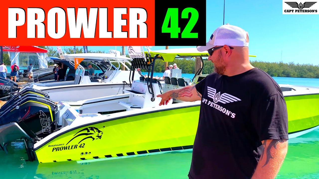 Renaissance Prowler 42 First Look- 2020 Miami Boat Show with Capt Tim "SGT" Peterson