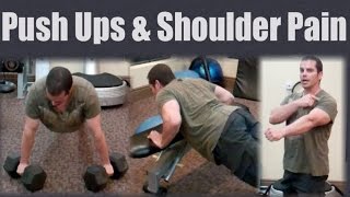 Shoulder Pain from Push Ups? Try this...