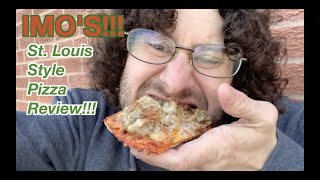 IMO'S St. Louis Style Pizza Review!!