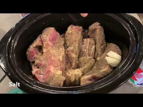 Paige Murray's Crock Pot Pork Country Ribs