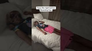 When Your Cruise Outfit is More Ready Than You 😂 #boardingday