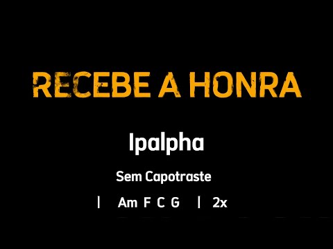 Recebe A Honra - Rachel Novaes