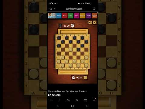 Toy Theater Checkers