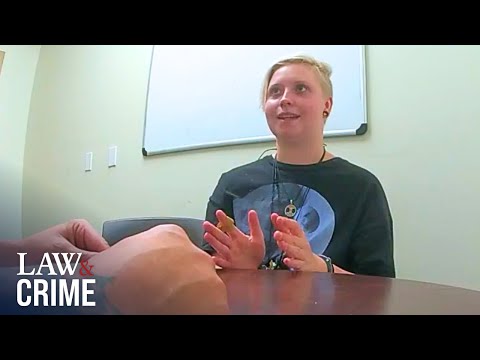 Giddy Woman Laughs with Cops After Murdering Ex-Lover with Sword