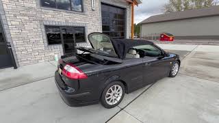 2004 Saab 9-3 Arc Convertible Top Down Operation
