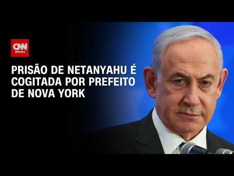 Prefeito de Nova York cogita prender Netanyahu durante visita aos EUA; entenda | CNN PRIME TIME