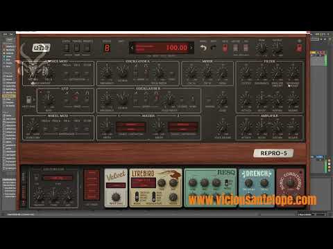 Vicious Synths Ep.9 - Synth Presets Tutorial - U He Repro 5 Preset Design - 80s Nostalgic Pad