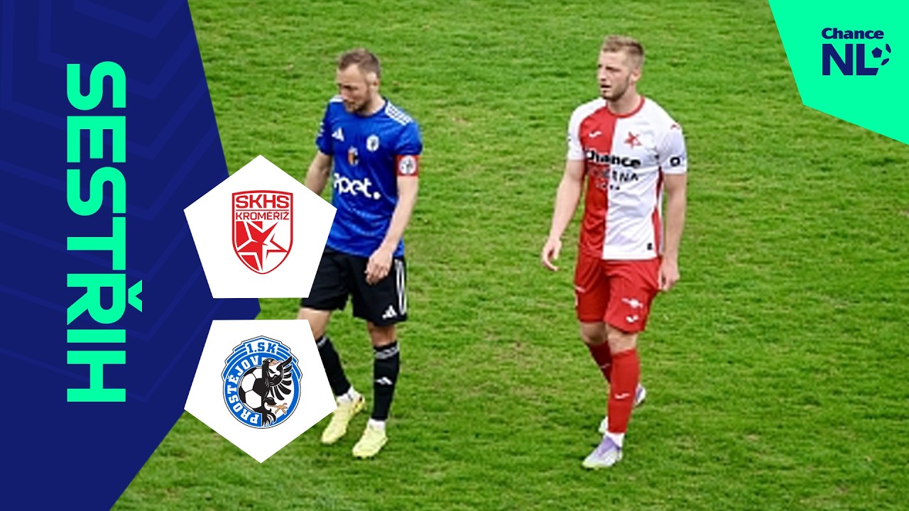 SK Hanácká Slavia Kroměříž vs 1. SK Prostějov Highlights