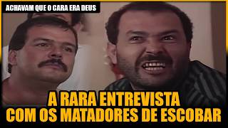 RARA ENTREVISTA COM SICÁRIOS DO CARTEL DE MEDELLIN