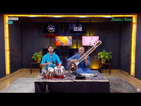 Sitar Online Class with Routes 2 Roots: Master the Art with Guru Subrata De | Hindi Video #sitar